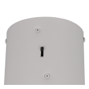 Trio T340219176 LED závesné stropné svietidlo KEATON  | 34W integrovaný LED zdroj | 1x4000lm | 2300+3000+4000K | na lanku | Trio - SwitchDimmer | sivá