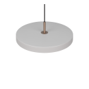 Trio T340219176 LED závesné stropné svietidlo KEATON  | 34W integrovaný LED zdroj | 1x4000lm | 2300+3000+4000K | na lanku | Trio - SwitchDimmer | sivá