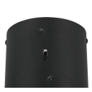 Trio T340219180 LED stojacia lampa KEATON  | 34W integrovaný LED zdroj | 1x4000lm | 2300+3000+4000K | na lanku | Trio - SwitchDimmer | čierna | zlatá