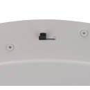 Trio T340230376 LED závesné stropné svietidlo KEATON  | 10W integrovaný LED zdroj | 3x1200lm | 2300+3000+4000K | Trio - SwitchDimmer | sivá
