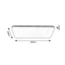 Rabalux 3410 LED stropné svietidlo Oscar 1x36W | 2520lm | 4000K - biela