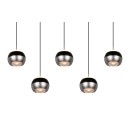 Trio SELECT  344410507  LED závesné stropné svietidlo ORBIT  | 5x8W integrovaný LED zdroj | 5x960lm | 2300+3000+4000K