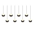 Trio SELECT  344410807  LED závesné stropné svietidlo ORBIT  | 8x8W integrovaný LED zdroj | 8x960lm | 2300+3000+4000K