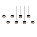 Trio SELECT  344410807  LED závesné stropné svietidlo ORBIT  | 8x8W integrovaný LED zdroj | 8x960lm | 2300+3000+4000K