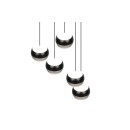 Trio SELECT  344430507  LED závesné stropné svietidlo ORBIT  | 5x8W integrovaný LED zdroj | 5x960lm | 2300+3000+4000K