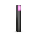 Philips Hue  8721103118516 LED vonkajší stĺpik Turaco  | 8W integrovaný LED zdroj | 1100lm | 2000-6500K | rgb - farebné | stmievač | antracit