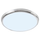 Rabalux 3464 LED vonkajšia stropnica Balthasar 1x18W | 1600lm | 3000-6500K | RGB | IP44 - chróm, biela