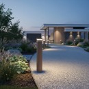 Ideal lux I346700 LED záhradný stĺpik BOEING  | 14W integrovaný LED zdroj | 1700lm | 3000K