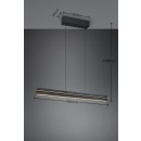 Trio T346710180 LED závesné stropné svietidlo EMERSON | 22W integrovaný LED zdroj