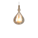 Trio T349400113 závesné stropné svietidlo ALDEA  | 10W E14 | na lanku | žltá | biela