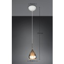 Trio T349400157 závesné stropné svietidlo ALDEA  | 10W E14 | na lanku | žltá | biela