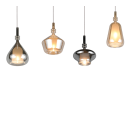 Trio T349400417 závesné stropné svietidlo ALDEA | 4x10W E14 | na lanku | žltá | biela | pestrofarebná