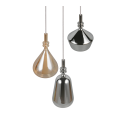Trio T349430317 závesné stropné svietidlo ALDEA  | 3x10W E14 | na lanku | žltá | biela | pestrofarebná