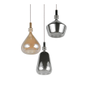 Trio T349430317 závesné stropné svietidlo ALDEA  | 3x10W E14 | na lanku | žltá | biela | pestrofarebná