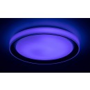 Rabalux 3510 LED stropné svietidlo Everest 1x40W | 3200lm | 2700-6500K | RGB - diaľkové ovládanie, nastaviteľná teplota osvetlenia, pamäťová funkcia, časovač,Wi-Fi, nočný režim, stmievateľné, strieborná