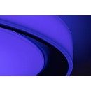 Rabalux 3510 LED stropné svietidlo Everest 1x40W | 3200lm | 2700-6500K | RGB - diaľkové ovládanie, nastaviteľná teplota osvetlenia, pamäťová funkcia, časovač,Wi-Fi, nočný režim, stmievateľné, strieborná