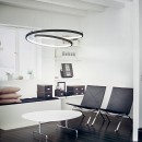 Ideal lux 352435 LED závesné stropné svietidlo OZ  | 38W integrovaný LED zdroj | 2300lm | 3000K | na lanku | sťahovacie | biela