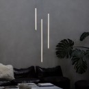 Ideal lux 352671 LED závesné stropné svietidlo TUBIX  | 11W integrovaný LED zdroj | 1040lm | 3000K | na lanku | biela