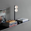 Ideal lux 353302 stolná lampička BINOMIO  G9 | vypínač | čierna