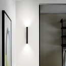 Ideal lux 353333 LED bodové nástenné svietidlo LOOK  | 9W integrovaný LED zdroj | 630lm | 3000K | čierna