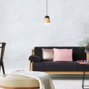 Rabalux 3543 závesné stropné svietidlo Zenaida 1x60W | E27 - čierna, zlatá