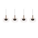 Trio T354910465 LED závesné stropné svietidlo CELESTE  | 4x7,5W integrovaný LED zdroj | 4x750lm | 3000K