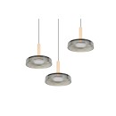 Trio T354930332 LED závesné stropné svietidlo CELESTE  | 3x7,5W integrovaný LED zdroj | 3x750lm | 3000K