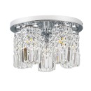 Rabalux 3570 stropné svietidlo Rosanna 5x40W | G9 - chróm