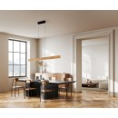 Trio 359719130 LED závesné stropné svietidlo EDGEWOOD | 35W integrovaný LED zdroj | 4150lm | 2700-6000K | stmievač | na lanku | diaľkové ovládanie