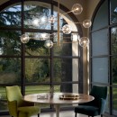 Ideal lux 364827 závesné stropné svietidlo EQUINOXE  G4 | sťahovacie | na lanku | hnedá