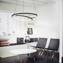 Ideal lux 364957 LED závesné stropné svietidlo OZ  | 38W integrovaný LED zdroj | 1830lm | 3000K | sťahovacie | na lanku | čierna