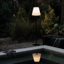 Ideal lux 365756 vonkajšie stolné svietidlo ARCADIA  E27 | vypínač | biela