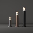 Ideal lux 366050 záhradný stĺpik TRONCO  E27 | biela
