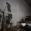 Ideal lux 368658 LED stojacia lampa BLADE  | 15W integrovaný LED zdroj | 1220lm | 3000K | vypínač | čierna