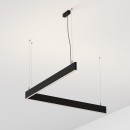 Ideal lux 368863 LED závesné stropné svietidlo STEEL  | 38W integrovaný LED zdroj | 3270lm | 4000K | sťahovacie | na lanku | biela