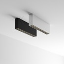 Ideal lux 369945 LED bodové stropné svietidlo LIKA  | 21W integrovaný LED zdroj | 1390lm | 3000K | čierna
