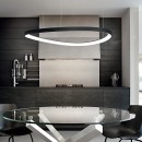Ideal lux 372235 LED závesné stropné svietidlo GEMINI  | 78W integrovaný LED zdroj | 5430lm | 4000K | bronz