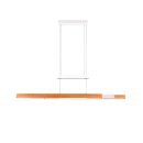 Trio T375390531 LED závesné stropné svietidlo TRAJAN | 45W integrovaný LED zdroj | 5300lm | 2700-5000K