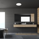 Rabalux 3874 LED kúpeľňové stropné svietidlo Toma 1x20W | 1400lm | 4000K | IP44 - chróm, biela