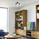 Rabalux 3987 prisadené stropné bodové svietidlo Lamar 2x40W | E27 - čierna