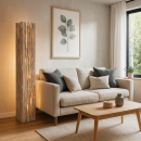 Ideal Lux 180946 stojaca lampa Driftwood 2x60W|E27