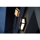 Trio 277860142 LED vonkajšie nástenné svietidlo Witham 1x10,5W | 1100lm | 2300K+3000K+4000K | IP54 - nastaviteľná teplota svetla, DIP Switch, antracit