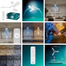 Philips 8721103096005 LED ventilátor s osvetlením Olas  | 30W integrovaný LED zdroj | 2650lm | 3000-6500K | stmievač | diaľkové ovládanie | biela