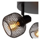 Lucide 77978/13/30 stropné bodové svietidlo Maren 3x40W | E14 - čierna, nastaviteľné, stmievateľné