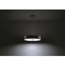 LED závesné svietidlo - luster Philips HUE Fair - s diaľkovým ovládačom - čierna