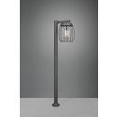 Trio 410860142 záhradný stĺpik Tuela 1x40W | E27 | IP44 - antracit