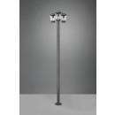 Trio 411060342 záhradné stojacie svietidlo Cavado 3x40W | E27 | IP44 - antracit