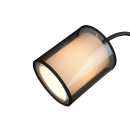 Trio 411400232 stojacia lampa Burton 1x60W+40W | E27+E14