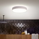 Philips Hue 41166/31 / P6 LED kúpeľňové stropné svietidlo Devere L + Hue Switch 1x33,5W | 4300lm | 2200-6500K | IP44 - stmievateľné, Bluetooth, White Ambiance, biela