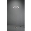 Trio 421210107 LED stojacie svietidlo Charivari 1x31W | 3700lm | 3000K | IP20 - funkcia stmievania, nožný vypínač, nikel